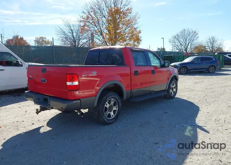 2004 Ford F-150 Fx4/Lariat/Xlt z USA, uszkodzony, nr VIN 1FTPW14564KB01448